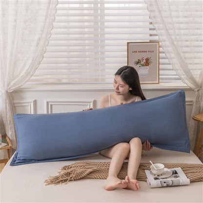 Skin-Friendly Couple Pillowcase – Cozy Polyester Hugging Pillow Cover, Large 120/150/180cm