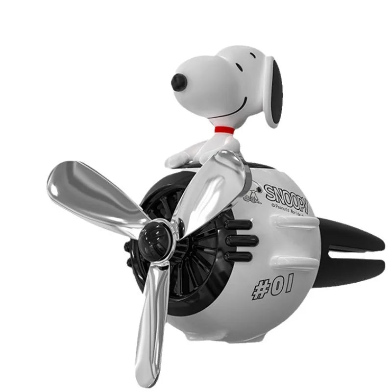 Cute Snoopy Car Air Freshener – Anime Aromatherapy Perfume Clip for Car Vent Decoration