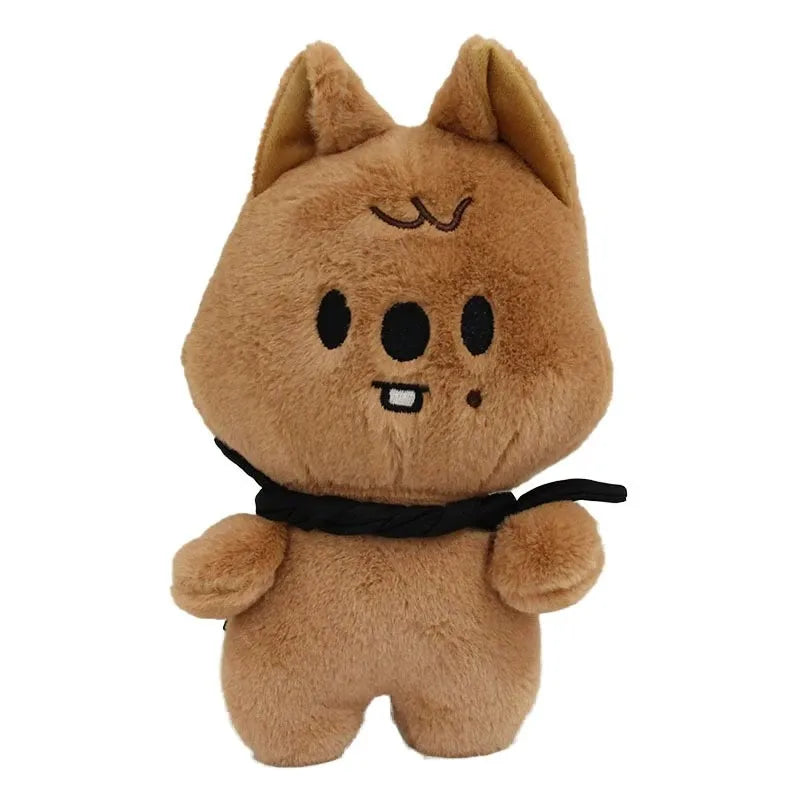 Kpop SKZOO Plush Keychain – Cute Dog Pendant Toy for Kids, Backpack Hanging, Birthday Gift