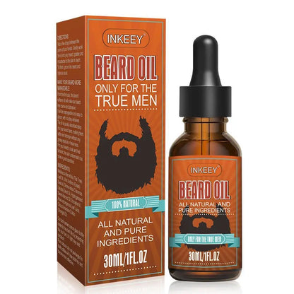 30ml Men’s Beard Growth Oil Serum – Nourishing Beard Care Treatment for Softening, Strengthening, Thickening & Styling Facial Hair Grooming Oil