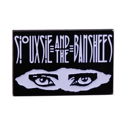 Worldwide Classic Band Logo Enamel Pin – Rap & Rock Music Badge for Hoodies, Backpacks, Decorative Accessories, Fan Gift