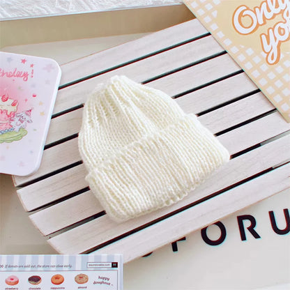 17cm Labubu V1/V2 Mini Doll Outfit – Striped Overalls, Hat, Glasses & Shoes Accessories Gift Set