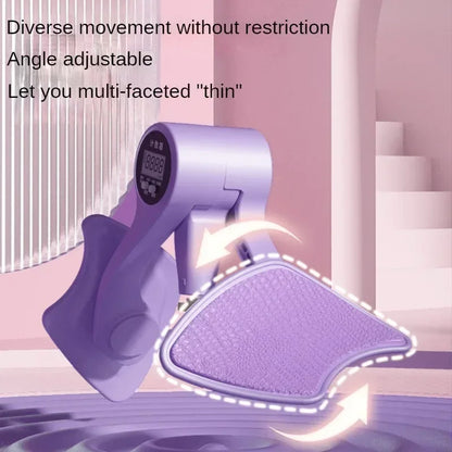 Digital Counter Hip & Leg Trainer — Adjustable Pelvic Floor Muscle Exerciser for Inner Thigh Fitness