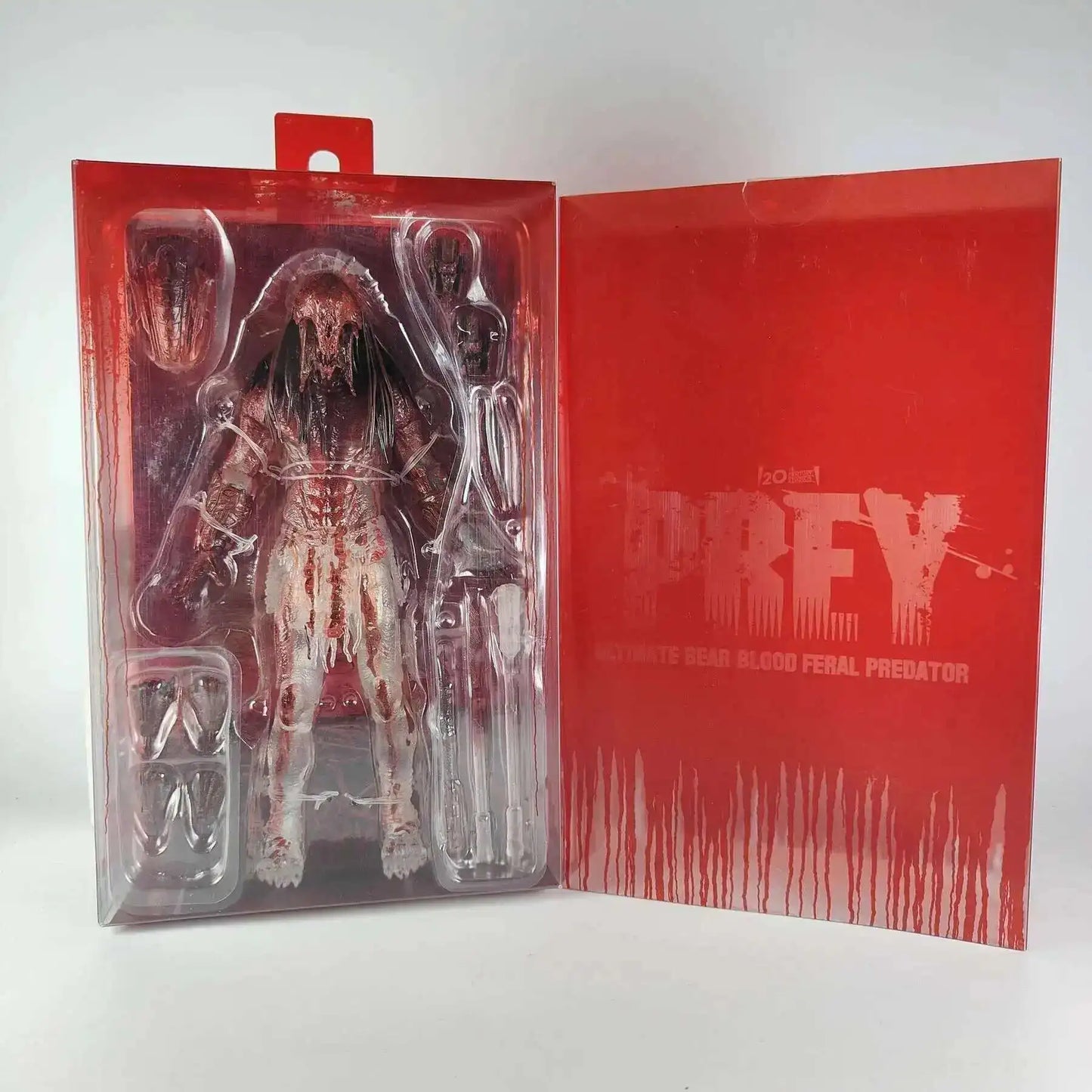 NECA Shaman Ahab Ultimate Scout Warrior Action Figure – Lost Battle Feral Jungle Hunter Predator Collector Toy