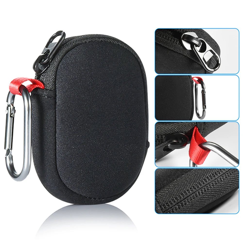 Portable Storage Bag for Apple AirPods Pro 1/2 and HUAWEI Freebuds Pro 2/3 - Travel Carrying Case for TWS Earbuds
