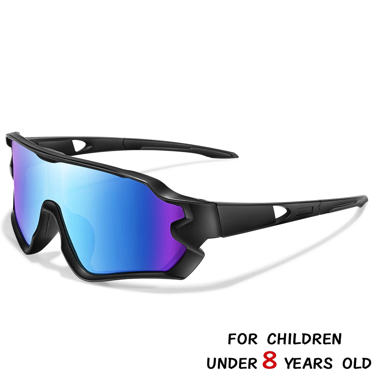 Kids UV400 Sports Sunglasses - Cycling, Camping, Fishing and Outdoor Eyewear for Boys and Girls Ages 3–8