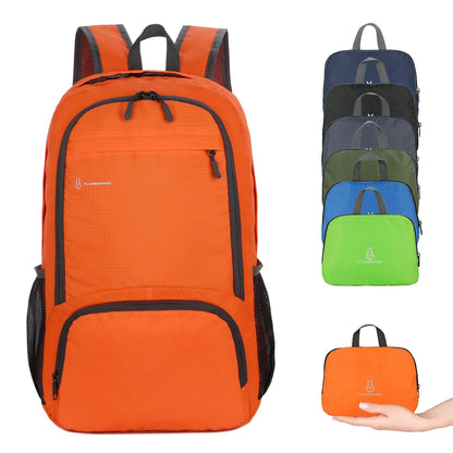 Lightweight Foldable Backpack - Waterproof Packable Daypack for Men & Women, Outdoor Travel, Hiking, Cycling & Camping Shoulder Bag