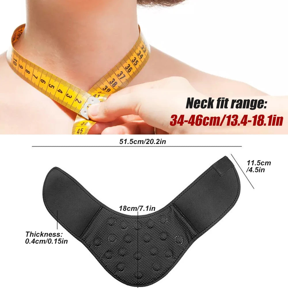 Thermal Magnetic Neck Support Belt - Soft Neck Warmer Brace for Comfort and Relaxation