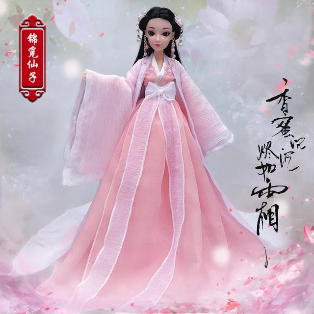 Ancient Dress Imperial Concubine Doll – Jointed Princess Fairy Suit with Clothes