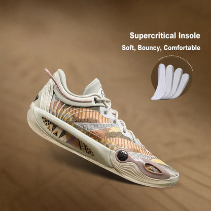 Li-Ning Wade All City 14 Encore Basketball Shoes - Professional Competition Sneakers with BOOM Cushioning & Stable Support