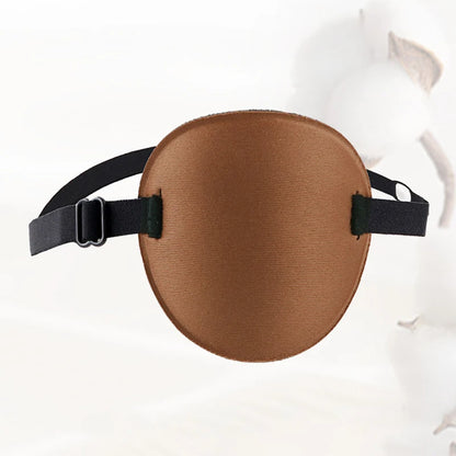 Adjustable Single Eye Patch – 3D Foam Breathable Eyeshade Medical Eye Mask for Strabismus & Amblyopia Training Therapy Use