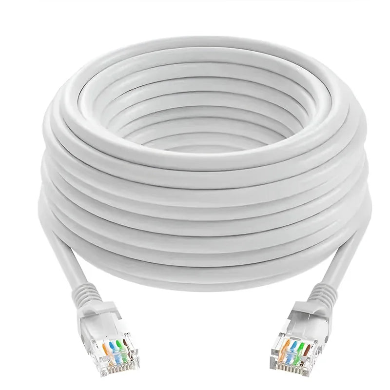 Cat6 Ethernet Cable RJ45 UTP 0.5M–50M – 1000Mbps High-Speed LAN Network Cable for Router, Computer & Internet Connection