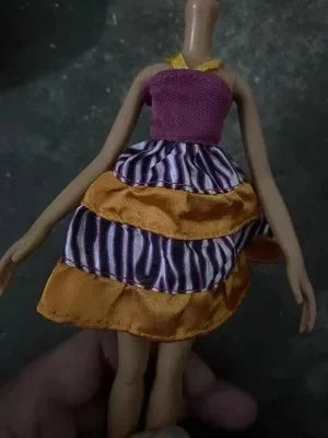 30cm Monster High & Bratz Doll Outfit Set – Handmade Soft Casual Clothing Dress-Up Toy Clothes for Girls