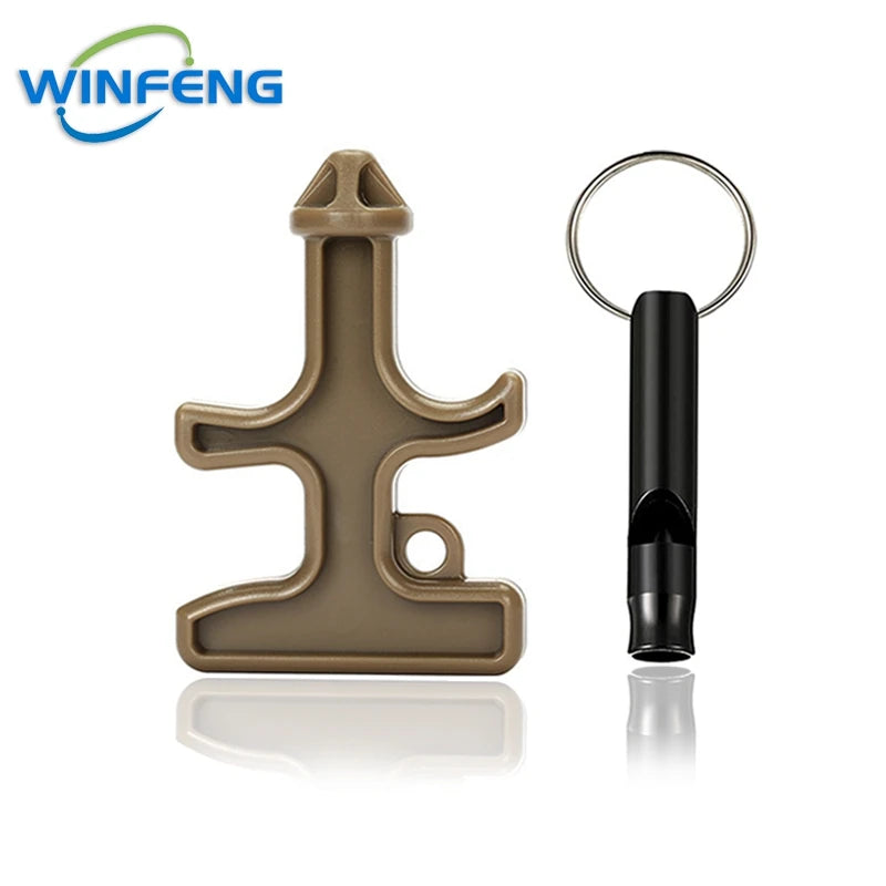Nylon Plastic Steel Self-Defense Stinger – Emergency Glass Breaker & EDC Survival Tool for Outdoor Camping