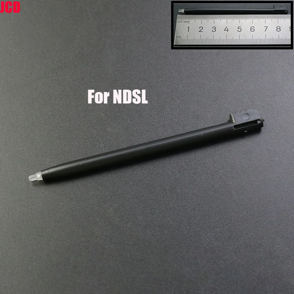 Black Plastic & Metal Telescopic Stylus Pen – Touch Screen Stylus for 2DS, 3DS, New 2DS LL/XL, New 3DS XL/LL, NDSL, NDSi, NDS & Wii