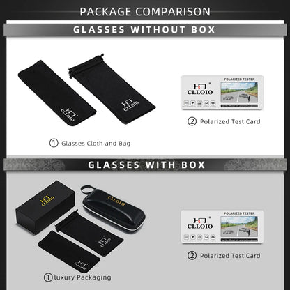 CLLOIO Aluminum Photochromic Sunglasses – Polarized Day & Night Chameleon Glasses for Men, Anti-Glare, UV Protection, Color Changing Sun Glasses