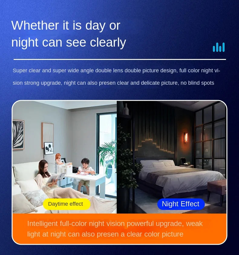1080P HD WiFi PTZ IP Camera – Smart Home Security Robot with Auto Tracking for Baby & Pet Monitoring