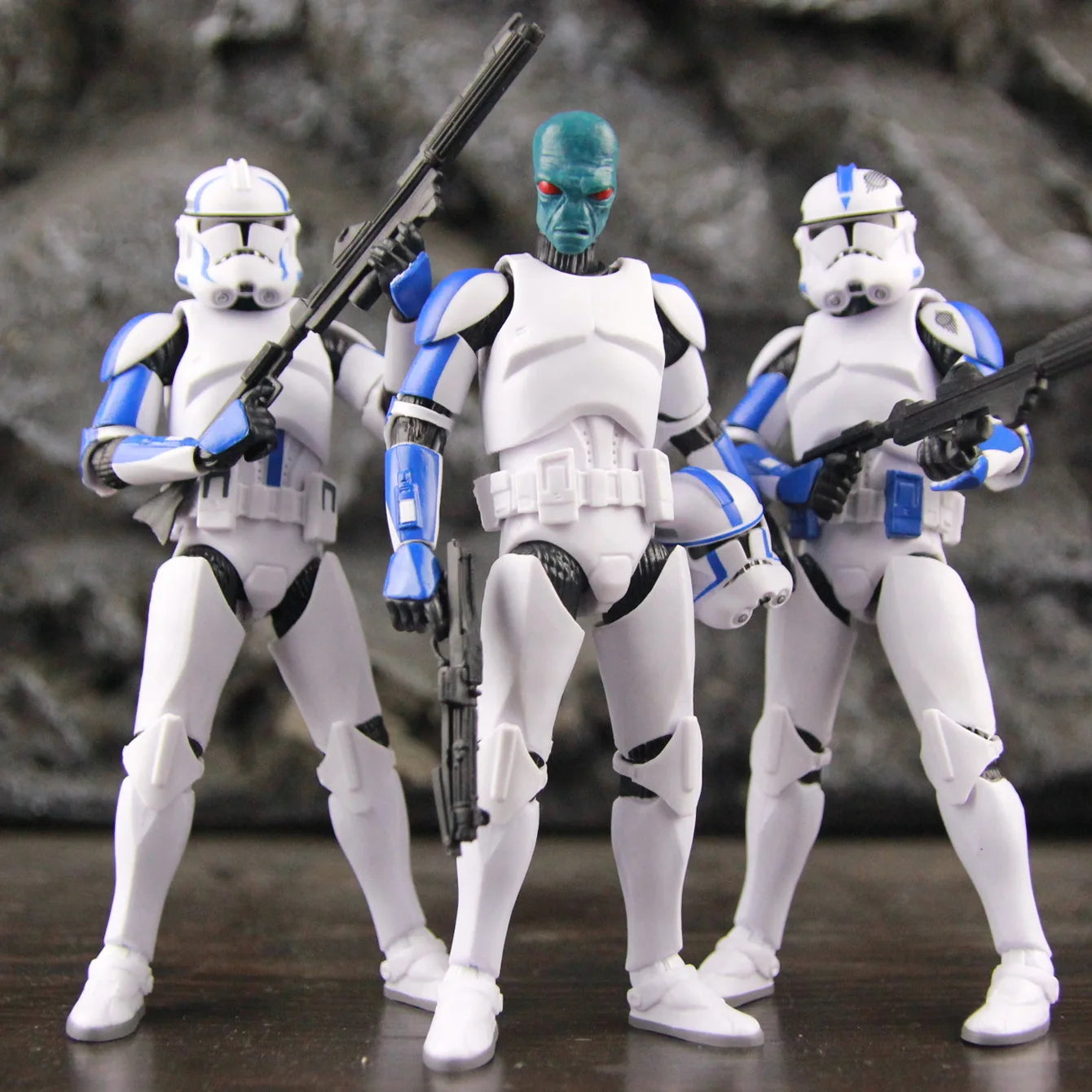 Star Wars 6" Action Figures – 501st Legion ARC & ARF Troopers, Rex, Jesse, Bane, Denal, Tup, Dogma Clone Toy