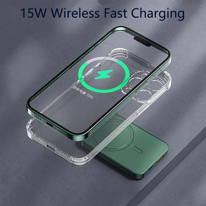 Magnetic Wireless Power Bank 50000mAh - 22.5W Fast Charging, PD 20W External Battery for iPhone, Huawei, Samsung