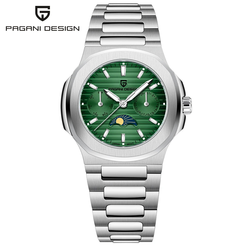 2024 PAGANI DESIGN Women's Luxury Quartz Watch – Sapphire Waterproof Wristwatch Gift for Her