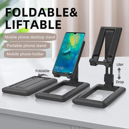 Portable Foldable Mobile Phone Stand – Scalable Desktop Bracket & Holder for Phones