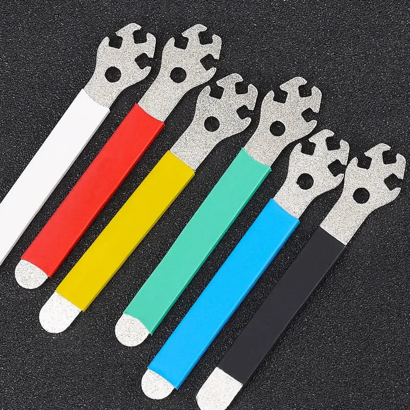 Lebycle Bicycle Spoke Wrench – Stainless Steel Wheel Tension Repair Tool
