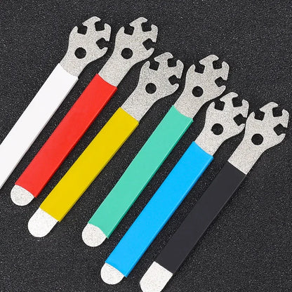 Lebycle Bicycle Spoke Wrench – Stainless Steel Wheel Tension Repair Tool