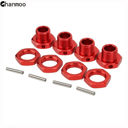 Universal 17mm Hex Nut Sleeve Wrench — Metal Coupler Tool Kit for 1/8 RC Car, Truck, Monster Truck X-Maxx & SUMMIT Parts