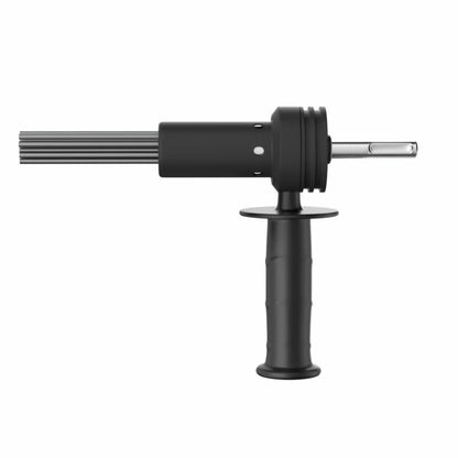 SDS Plus Deburring Tool - Detachable Handle Needle Deslagger for Rust Removal & Metal Edge Finishing