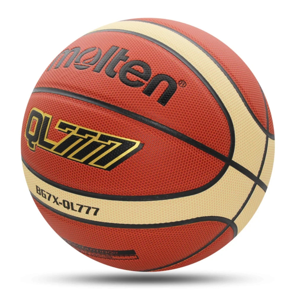 2025 Molten Basketball — Official Size 5/6/7 PU Indoor & Outdoor Ball for Men, Training, Match & Team Games