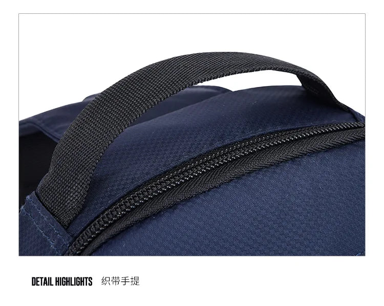 Men’s Chest Bag – Large Capacity Lightweight Nylon Crossbody Shoulder Backpack for Travel, Korean Style