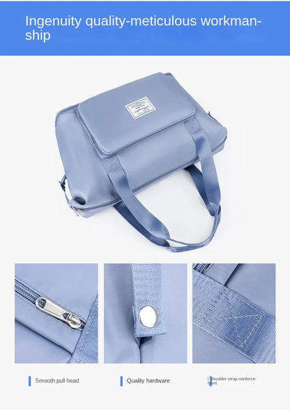 Large Capacity Travel Bag — Expandable, Waterproof, Foldable Luggage Organizer