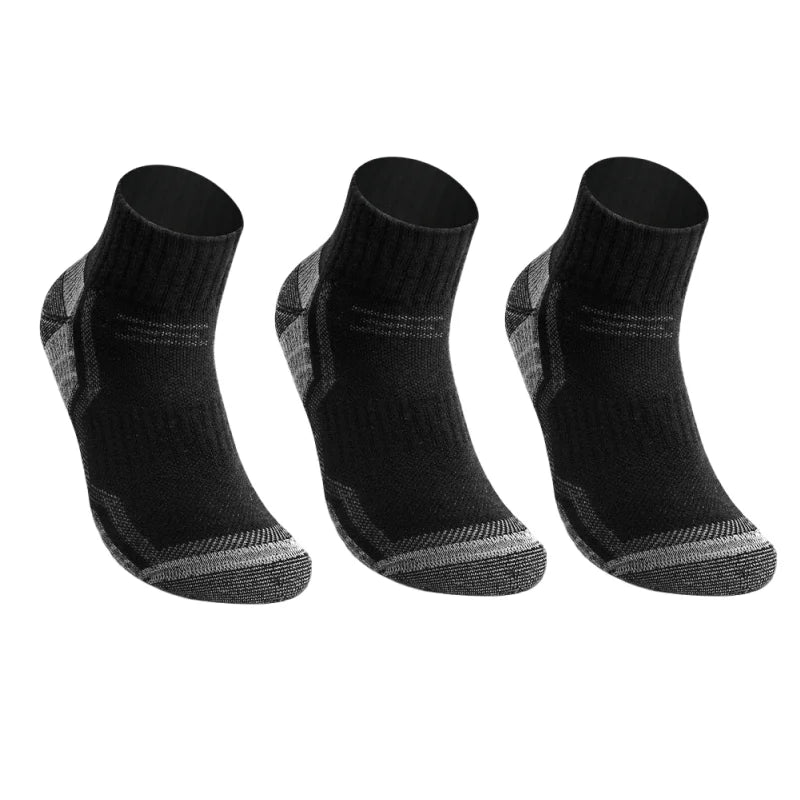 WRELS Merino Wool Thermal Socks – Winter Warm Compression Socks for Skiing, Hiking, Snowboarding & Climbing, Thick Merino Wool Sports Socks