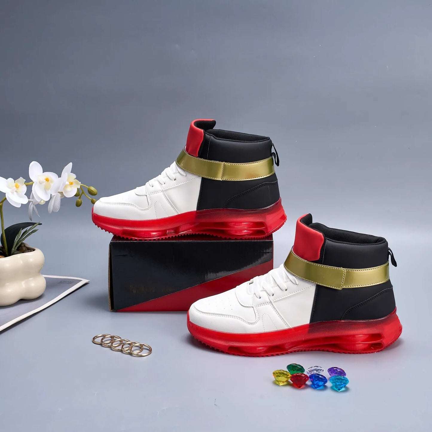 Shadow Red Sonic-Inspired Sneakers for Boys, Kids & Men – Casual Sport Shoes & Streetwear Trainers