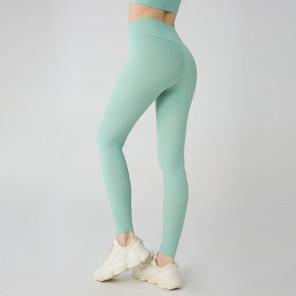 Naked Feeling Yoga Leggings for Women – High-Waisted Hip Lifting Fitness, Running & Cycling Pants