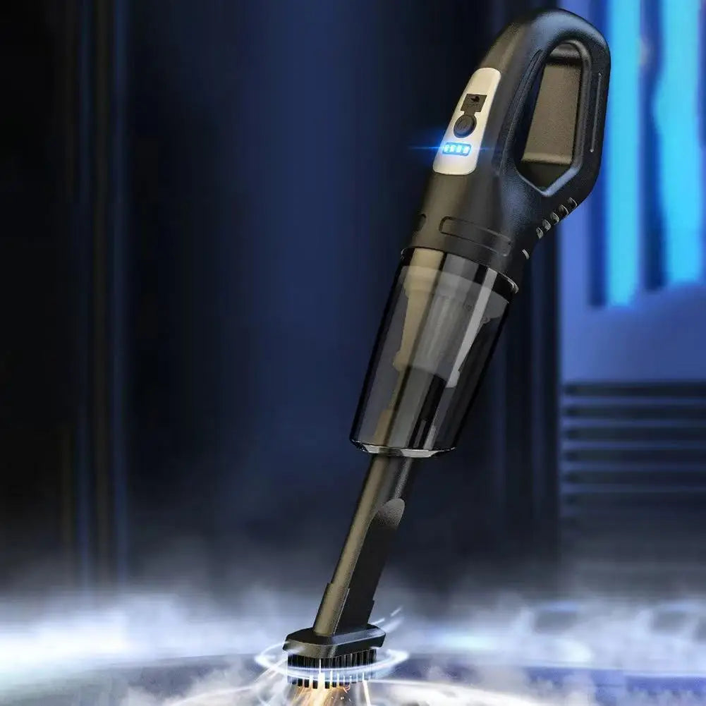 Wireless Handheld Vacuum Cleaner – Powerful Suction, Quick-Charge Rechargeable Cleaner for Car, Home & Pet Hair