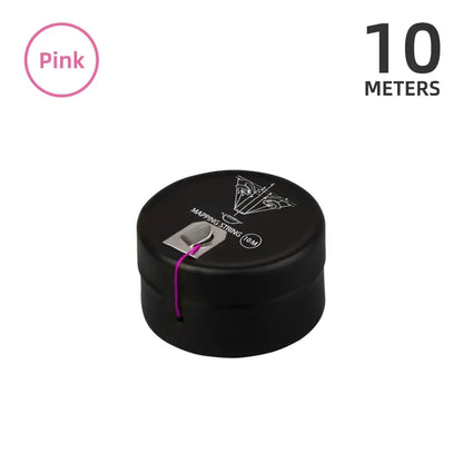 Microblading Eyebrow Mapping String - 10/20M Pre-Inked Brow Mapping Thread for Permanent Makeup Tattoo Design Tool