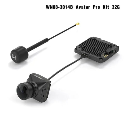 CADDX Walksnail Avatar HD Pro Kit V2 – FPV HD Kit with Gyroflow 8G/32G Camera for DJI