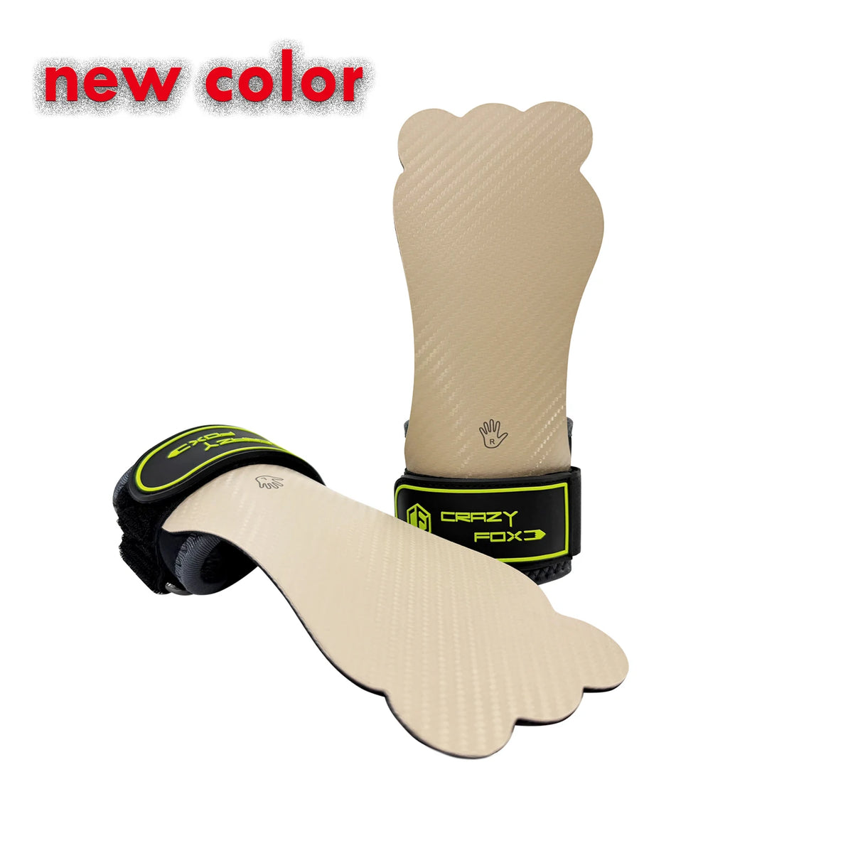 Crazy Fox Hand Grips - Colorful Anti-Slip Calluses Protection for Weightlifting, Pull-Ups & Cross Training