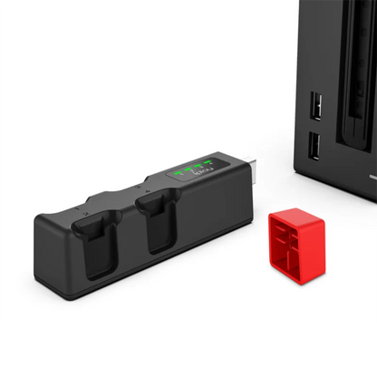 New Color 4-in-1 Charger Dock for Nintendo Switch OLED — Joy-Con Controller Charging Station Holder