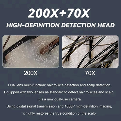 2024 New 15" 5-in-1 High Frequency Hair & Scalp Massage Device – Multifunctional Hair Spa Tool