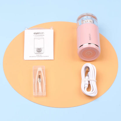 Ultrasonic Contact Lens Cleaner – Intelligent Automatic Cleaning Machine for Soft & Rigid Contact Lenses Travel Storage Case