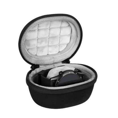 Shock-Resistant Waterproof EVA Watch Storage Box – Portable Single Watch Travel Case with Zipper