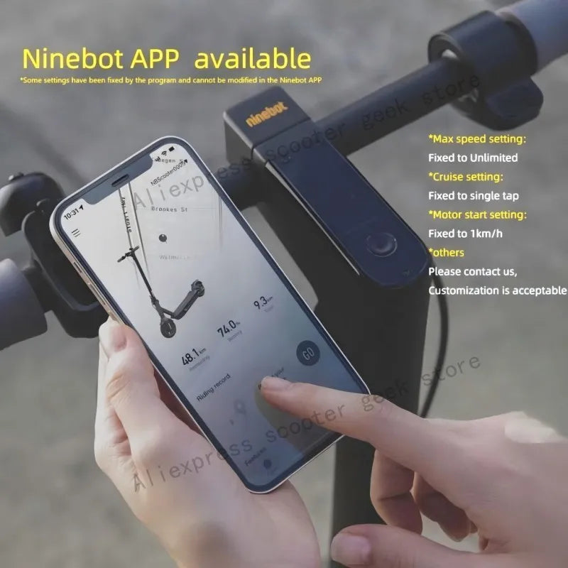 MAX G2 Electric Scooter Custom Controller – Unlimited Speed Upgrade for Ninebot Max G2/G2E/G2D Motherboard