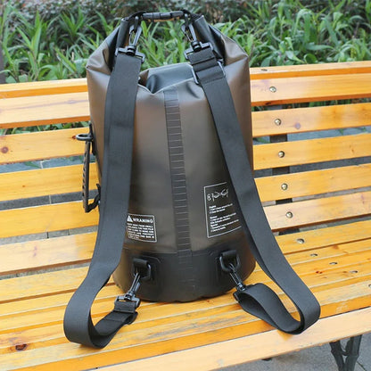 10L/20L Waterproof Dry Bag – Storage Pouch for Swimming, Trekking, Rafting, Boating & Kayaking (Backpack XD117Y)