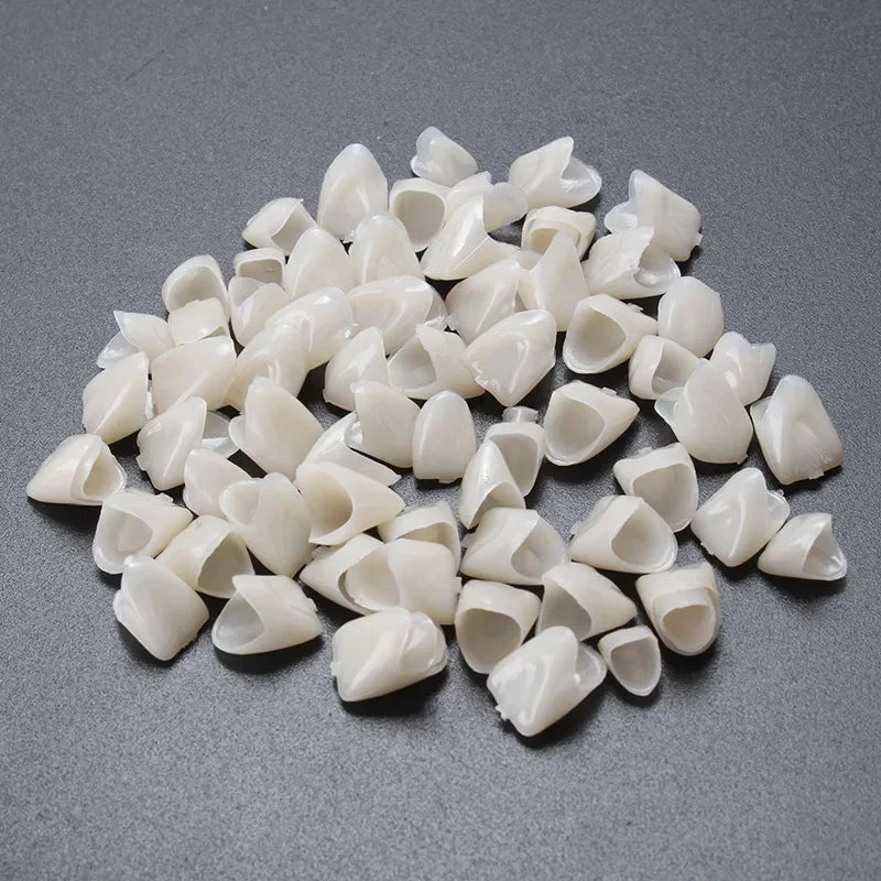 60pcs Resin Teeth Dentistry – Temporary Crown Material for Anterior & Molar Teeth, Oral Care Protection, Whitening & Stability