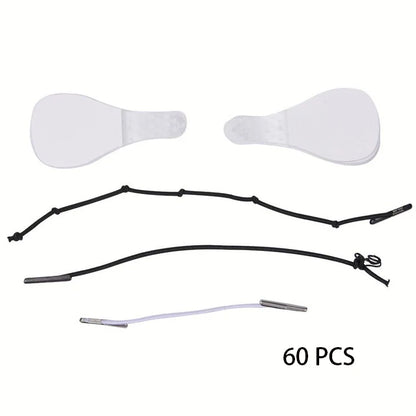 40-Piece V-Shape Face Lift Stickers - Invisible Skin-Lifting Tapes for Double Chin and Wrinkle Concealment