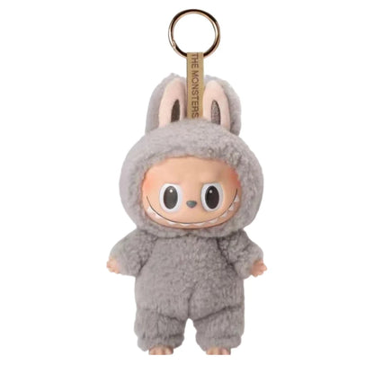 Labubu Anime Plush Doll Figure – Sweetheart Vinyl Pendant, Kawaii Backpack Decoration, Kids Christmas Gift