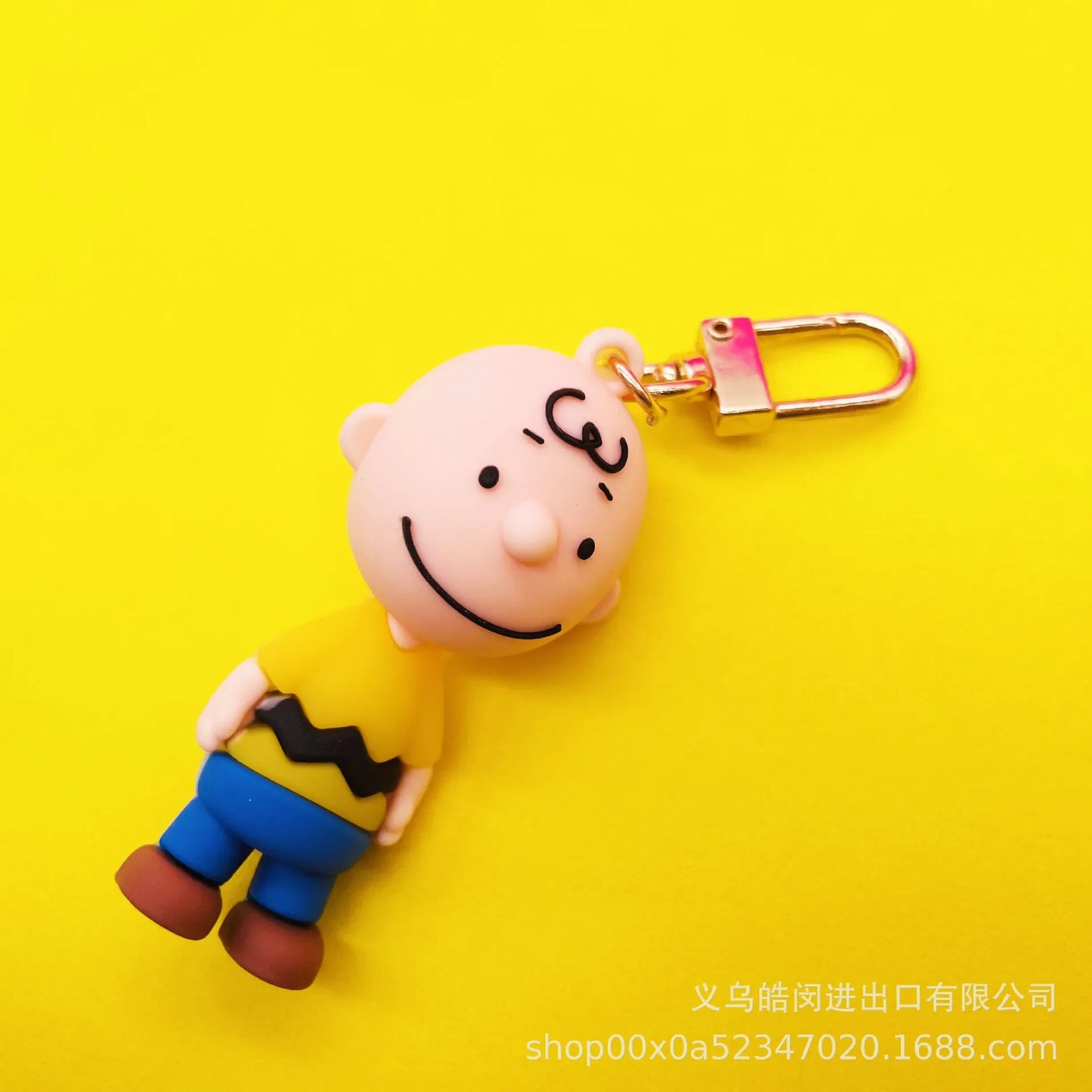 Snoopy Silicone Keychain – Cute Doll Key Charm for Car, Backpack & Gifts