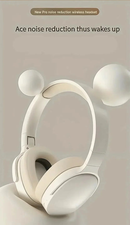 New Wireless Bluetooth Over-Ear Headphones – HiFi Stereo Headset with Mic, TF/AUX Music Player & Sports Earphones